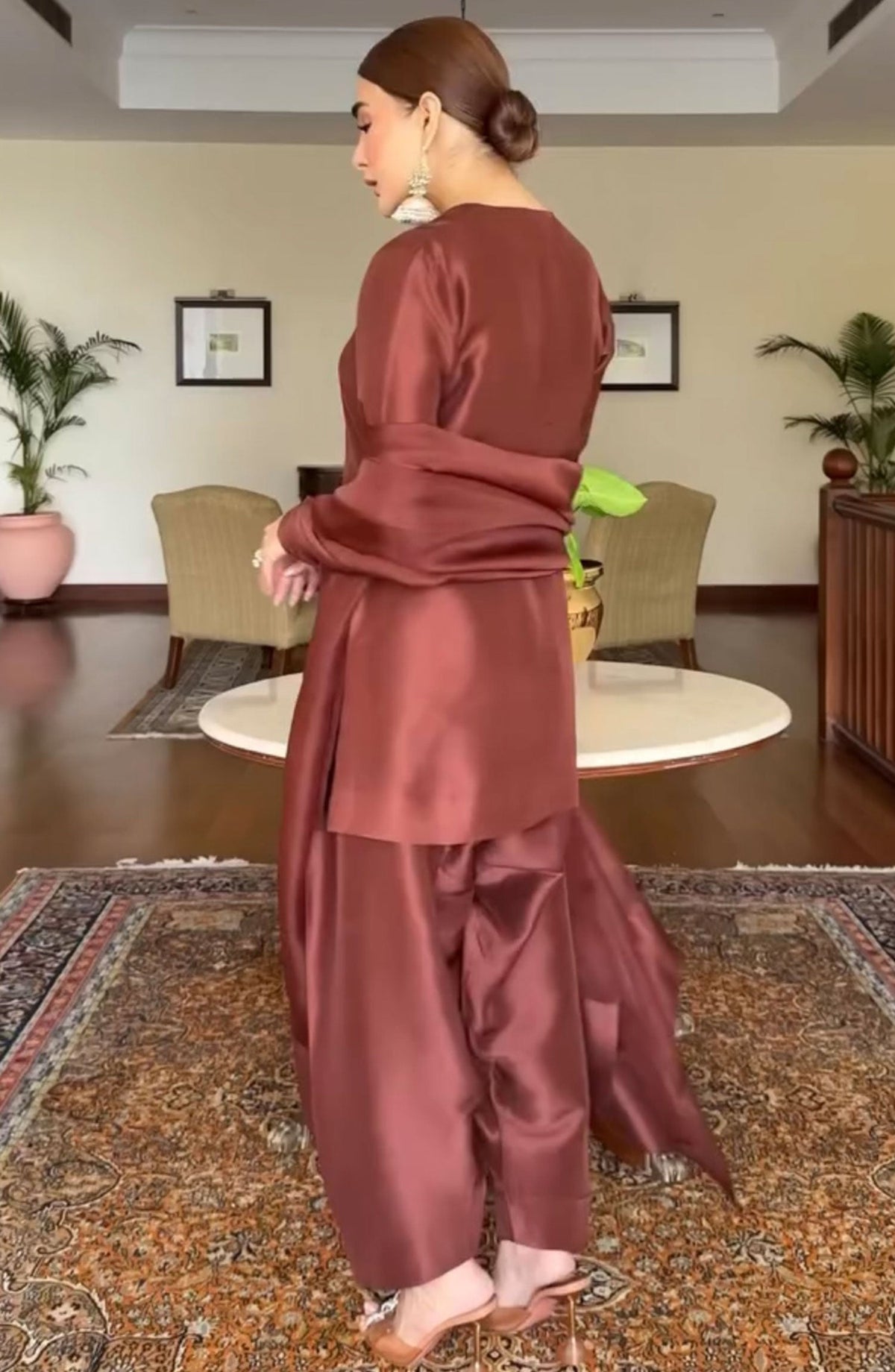 Brown solid