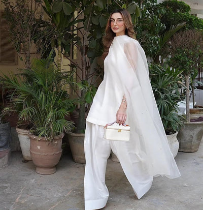 White solid